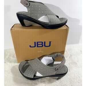 JBU by Jambu Alyssa Wedge Sandal Size 12M Memory Foam footbed NIB